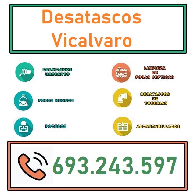 Desatascos Vicalvaro